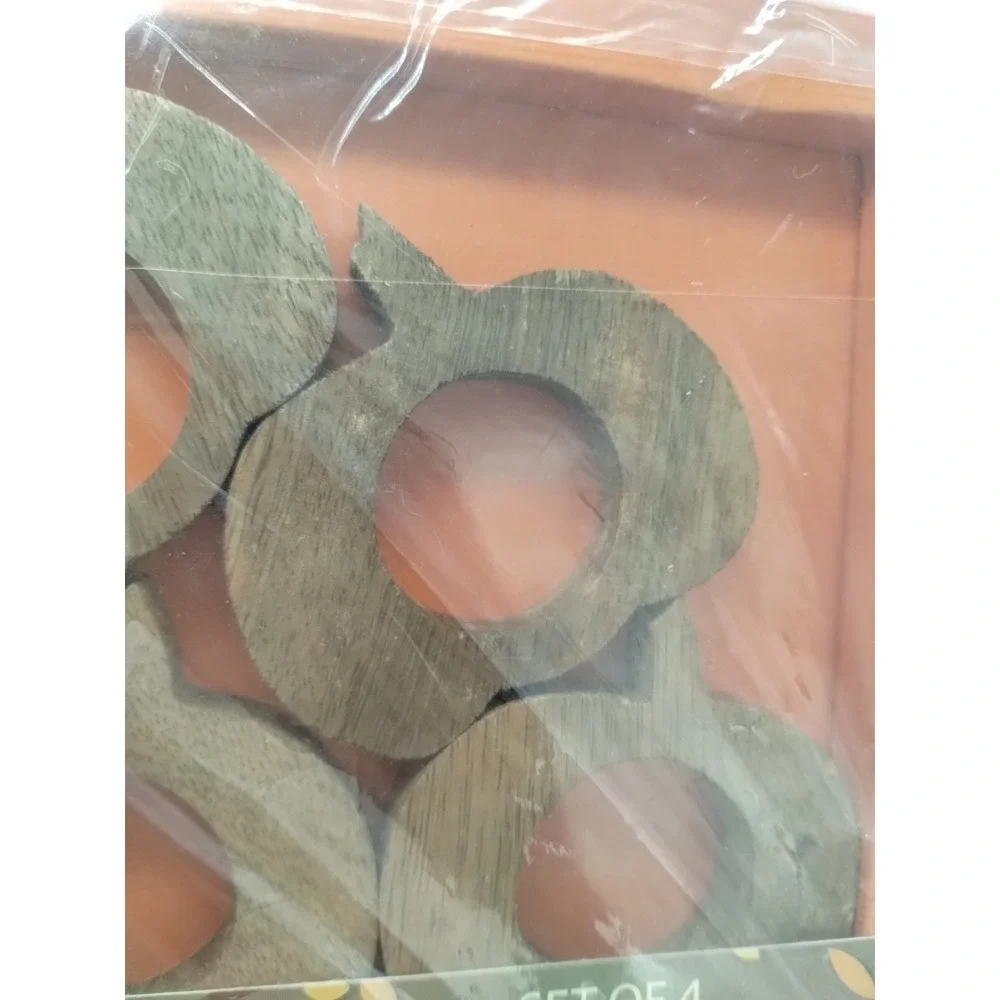 8 Wood Pumpkin Napkin Rings West End Stein Mart Thanksgiving Fall
